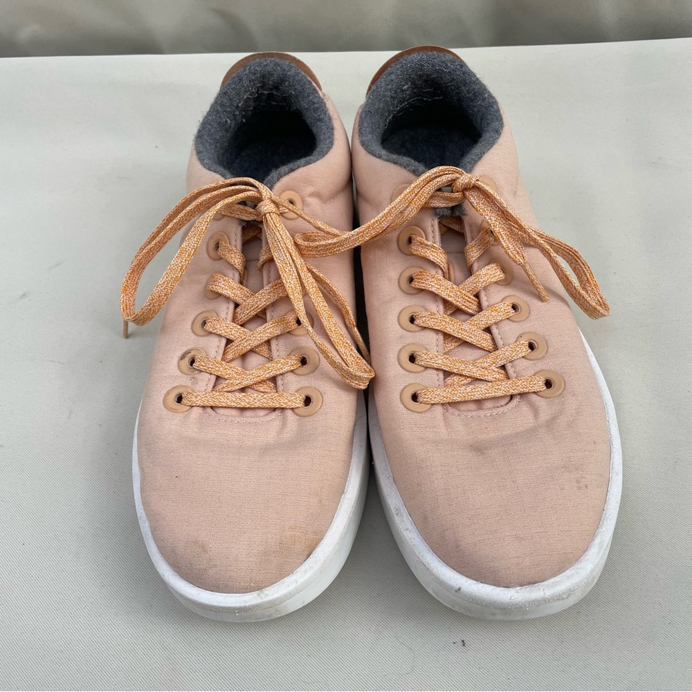 Allbirds Canvas Wool Piper peach size 8